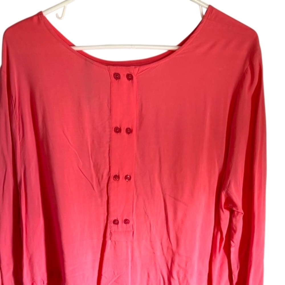 NWT-Melissa McCarthy Pink Midi Dress - Picture 6 of 13